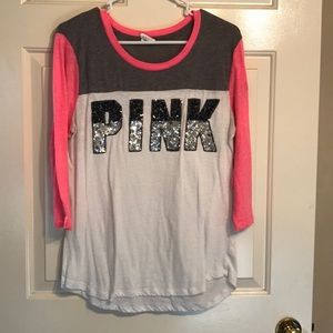 Victoria Secret 3/4 sleeve top
